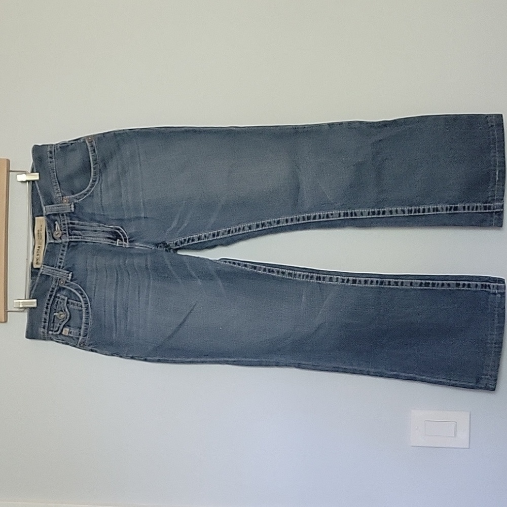 Big Star boot cut faded soft jeans Men's 32x28.5 Jeans